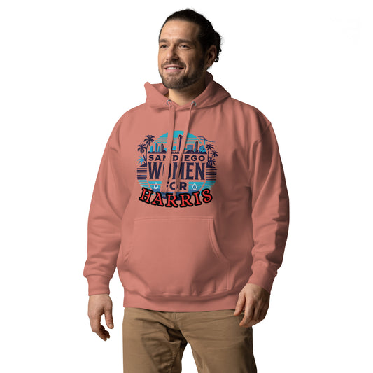 SD Women for Harris - Sudadera unisex con capucha