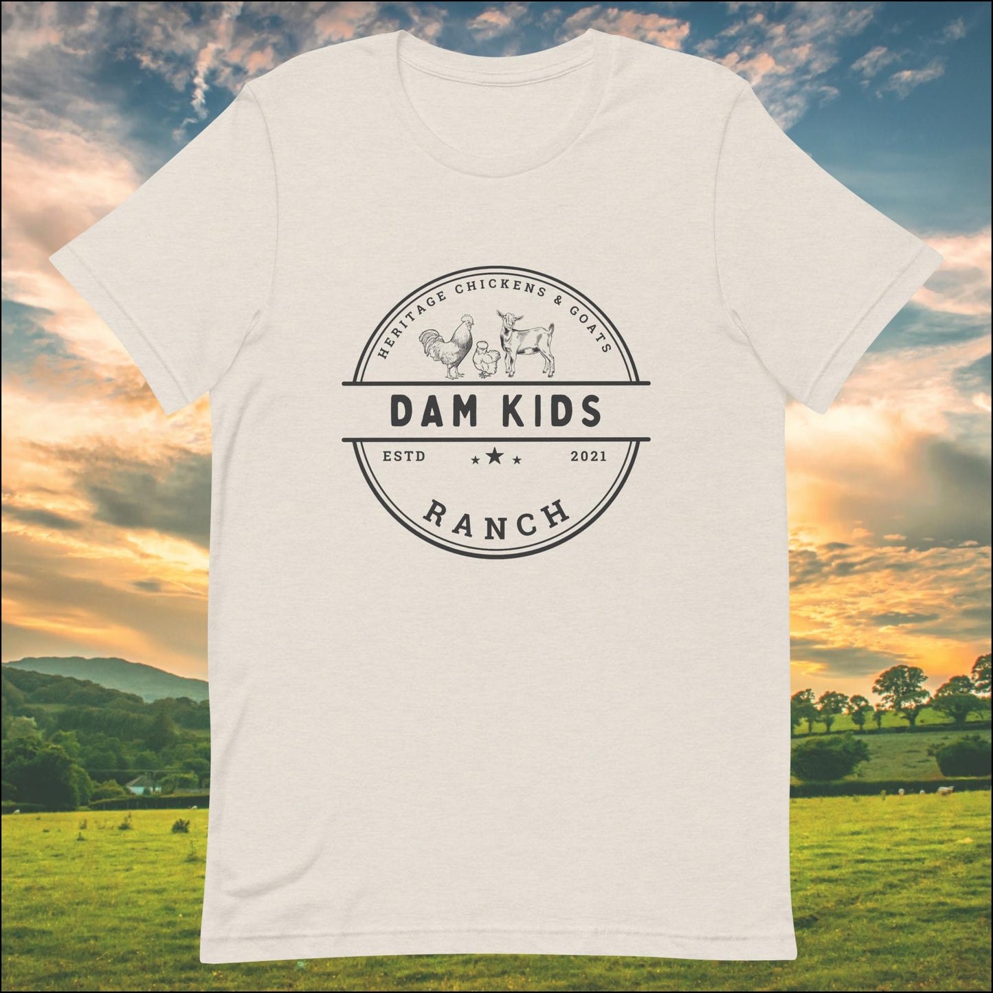 Dam Kids Ranch - Unisex Crew