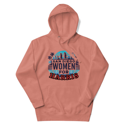SD Women for Harris - Sudadera unisex con capucha