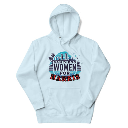 SD Women for Harris - Sudadera unisex con capucha