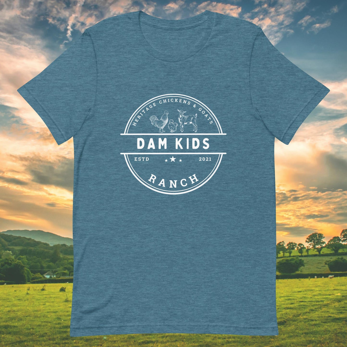 Dam Kids Ranch - Unisex Crew