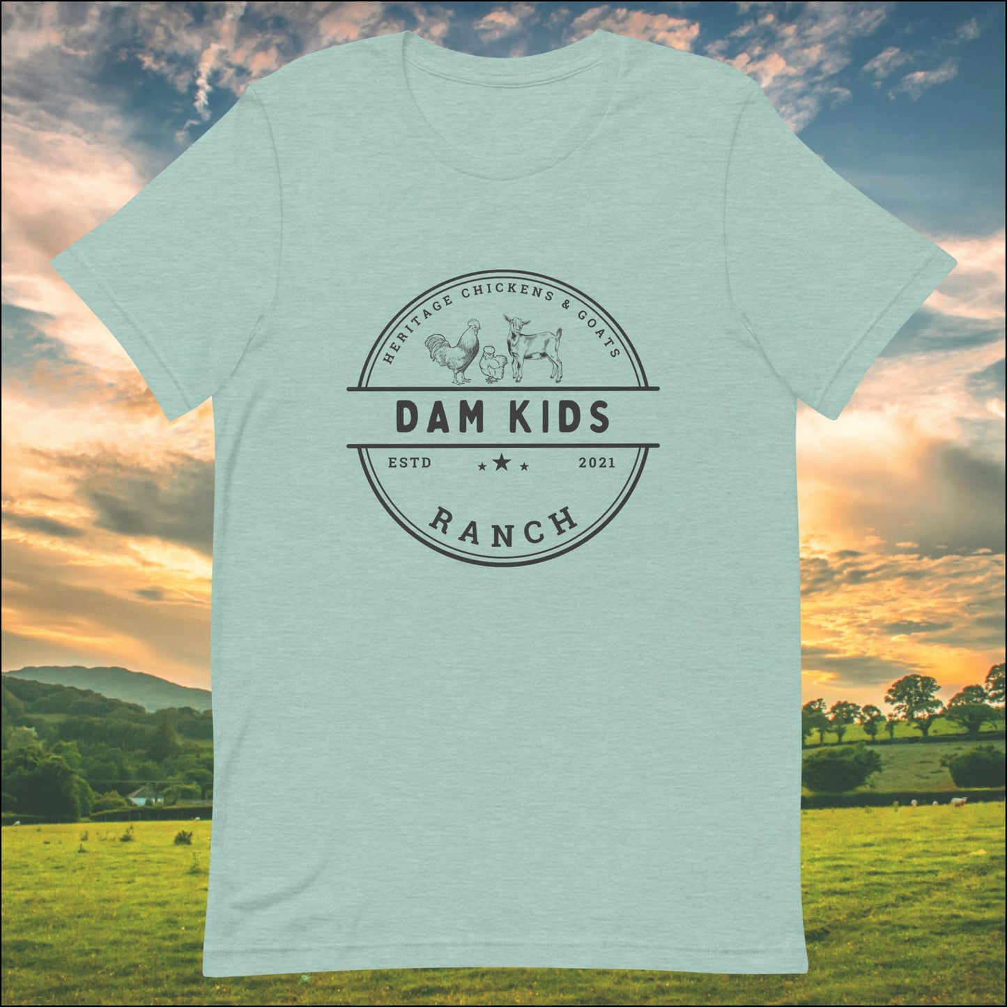 Dam Kids Ranch - Unisex Crew
